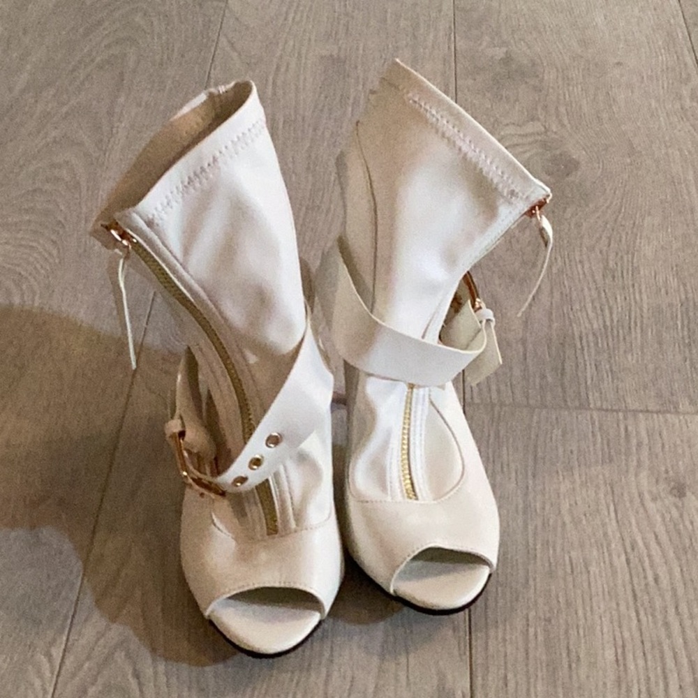 White Strap Shoes